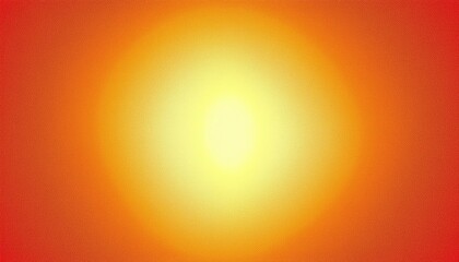 Leinwandbilder - abstract glowing sunburst gradient with warm yellow center and orange red edges, perfect for background and design element

