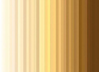 Wall Mural - a row of colors with the first one being white and the last one being brown. gold gradient backgroun
