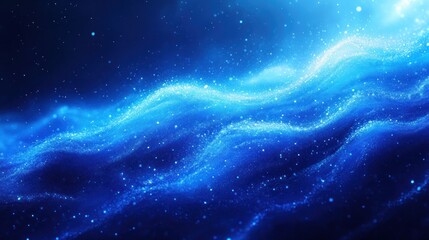 Wall Mural - ocean depths blue to surface teal grainy gradient background, deep and inviting for marine biology a