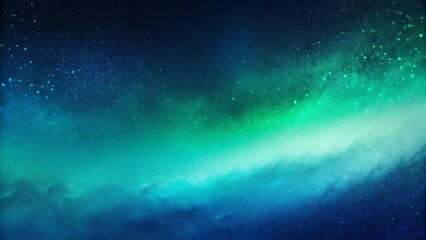 Blue Abstract Background with Stars and a Starry Night Sky