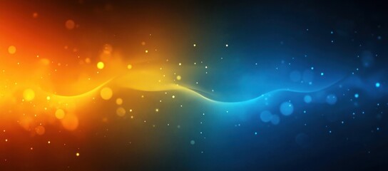 Wall Mural - abstract gradient background with dark blue and orange, blue to orange, featuring a flat design, ide