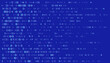 © Higher than clouds - A stream of binary matrix code on the screen. numbers of the computer matrix. The concept of coding, hacker or mining of crypto-currency bitcoin. Vector illustration