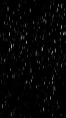 Aufkleber - Super Slow Motion of Rain - Falling Water Drops . Filmed on High Speed Cinema Camera