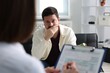 © New Africa - Alcoholic man having appointment with healthcare specialist in clinic. Addiction treatment