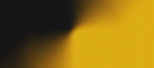 Wall Mural - elegant yellow black noise effect gradient texture background for wallpapers and branding