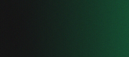 Wall Mural - vibrant green black grainy gradient background with artistic noise effect for creative use