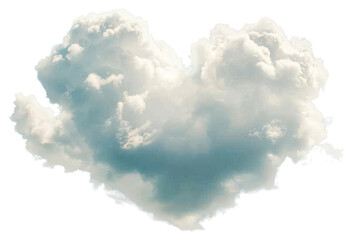 Wall Mural - png outline heart cloud sky nature.