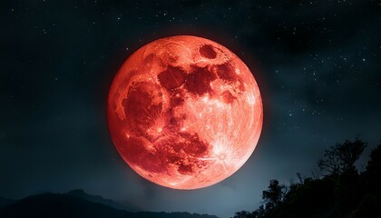 moon on black