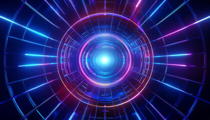global internet security concept with binary code