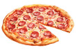 © Rawpixel.com - PNG Pepperoni pizza food freshness sausage.