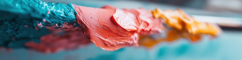 Fototapete - Digital Textile Revolution High-Performance Printing Transforming Fabric Design with Vibrant AI-Inspired Color Techniques and Sustainable Manufacturing Innovation