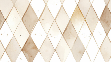 Wall Mural - Abstract Geometric Diamond Pattern