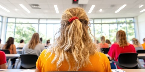 Aufkleber - Hybrid Learning Revolution Gen Z Collaborative Classroom Design - Adaptive Educational Spaces Empowering Millennial Gen Z Engagement Through Inclusive, Tech-Enhanced Learning Environments