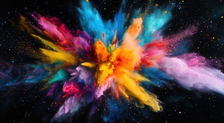 Wall Mural - abstract space background
