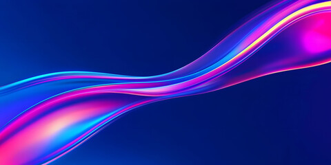 Canvas Print - abstract technology 3d glowing tunnel background, now sci-fi 3d space concept scene illustration