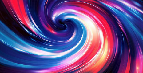 Wall Mural - Abstract background with swirling colors and lines, creating an energetic visual effect