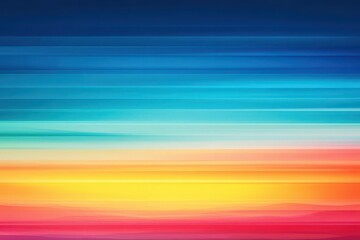 Aufkleber - Stunning colorful sunset with abstract blurred effects creating a dreamy and serene atmosphere of tranquility