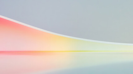 Wall Mural - Abstract Gradient Wave