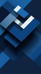 Wall Mural - logo, background with geometric shapes