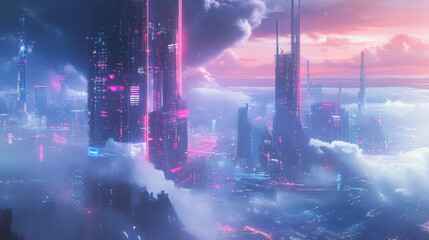Wall Mural - cybersecurity digital data of futuristic and technology of digital cloud computing, global network 5