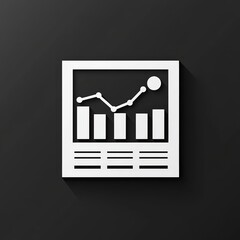 Poster - Financial Data Visualization: An Illustration of Bar and Line Charts for Business Insights and Trend Analysis