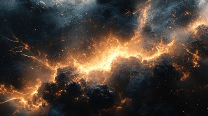 thunder lightening abstract background.