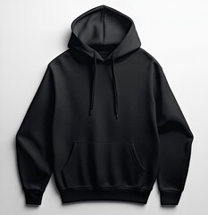 plain black hoodie. a comfortable, versatile, and stylish black hoodie with a relaxed fit, perfect f