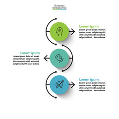 Wall Mural - business data visualization. timeline infographic icons designed for abstract background template mi