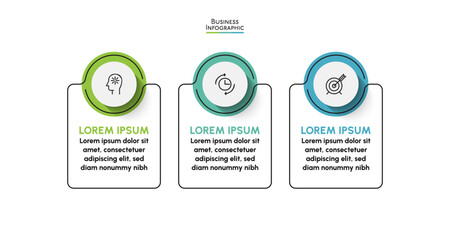 Wall Mural - business data visualization. timeline infographic icons designed for abstract background template mi