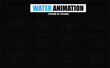 © Samiya  - animation sprite sheet of water splash, liquid splashes, dripping water, ripples animation, fountain water fall animation, liquid water explosion, sprite sheet of water, splash effect