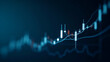 © HaJung - Business graph chart stock market forex trading graphic concept financial investment economic trends business concept as Business graph or chart illustrating stock market and forex trading concepts fo
