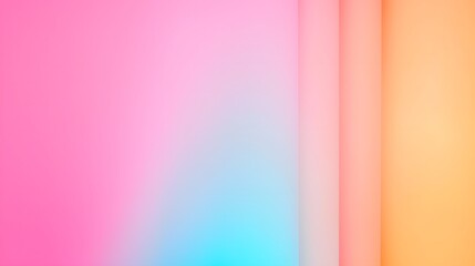 Wall Mural - abstract pastel color gradient background pink orange and blue hues