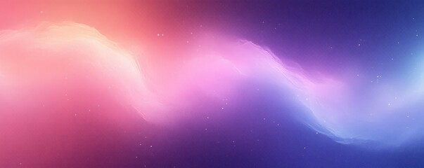 Poster - Soft Pastel Gradient Background Abstract Digital Art Pink Purple Blue Ethereal Textured Atmospheric Dreamy Design