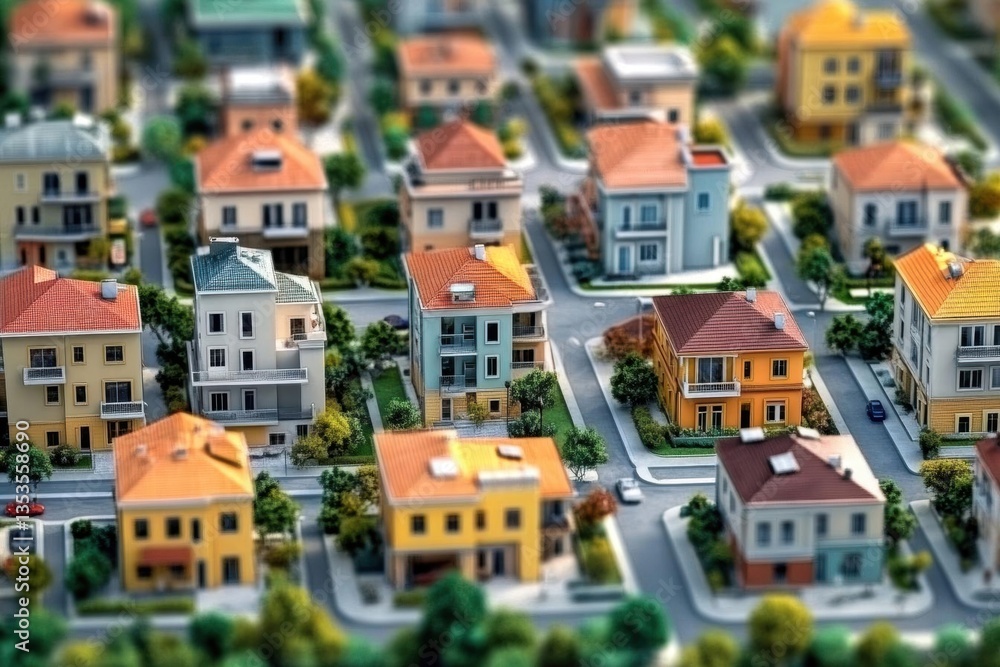 Miniature Town Explores Urban Design with Tiny Houses, Streets, and ...