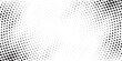 © cnh - Halftone background vector, abstract backdrop design with two tone pattern and copy space for edit your content