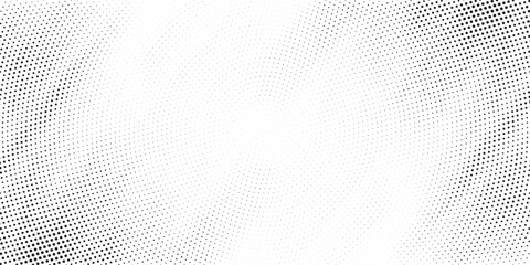 Leinwandbilder - Halftone background vector, abstract backdrop design with two tone pattern and copy space for edit your content