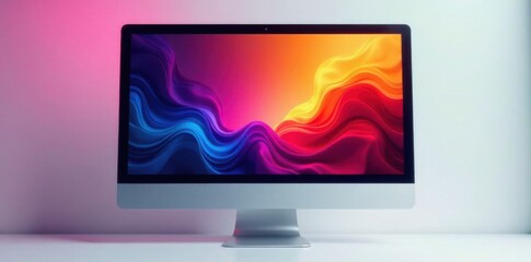 abstract representation of a computer screen , technology, screen