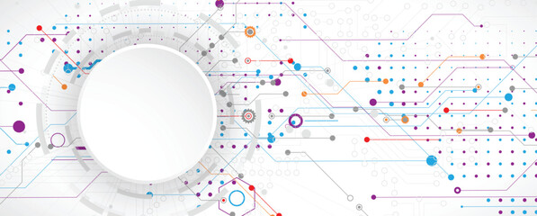 Cyber security circuit technology background