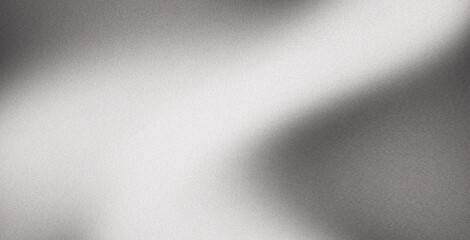 Wall Mural - white gray smooth grainy gradient background with a noise texture ideal for website header poster ba