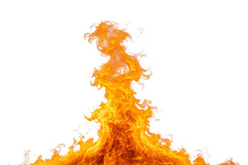 Wall Mural - majestic flames erupting with intensity and vibrancy in dark background