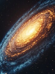 Wall Mural - Galaxy in space, beauty of the universe, black hole