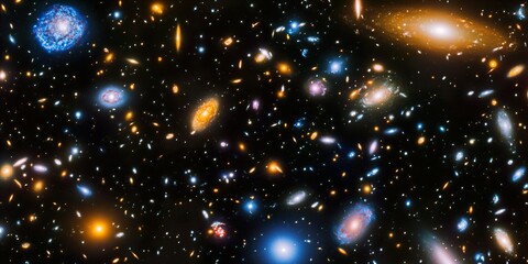 Wall Mural - cosmic dance: capturing the ethereal movement and wonder of the universe.