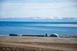 © Angela - Overhead view of the airport in Longyearbyen, Svalbard, Norway