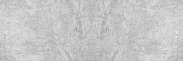 Aufkleber - Old wall panorama texture cement dirty gray with black  background abstract grey and silver color design are light with white background.