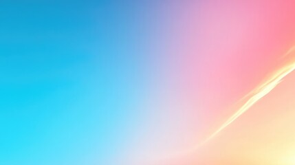 Wall Mural - Vibrant, soft gradient colors, light streaks