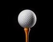 © Ayazvaa - golf ball on tee isolated
