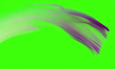Wall Mural - abstract painting brush stroke shape washing on green screen background