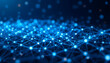 © aon_skynotlimit - Digital Nexus: An abstract representation of interconnected nodes, glowing with a vibrant blue hue, symbolizing the ever-expanding digital world of technology.