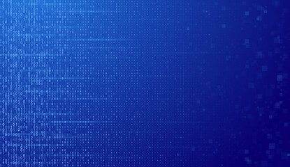 Wall Mural - program code. binary software programming code background. digital data technology concept. random b