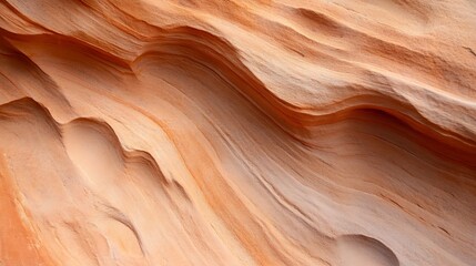 Poster - Abstract view of naturally carved canyon stone surface showcasing the artistry of nature's erosion : Generative AI